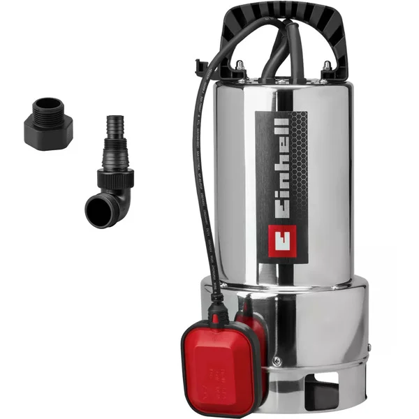 EINHELL Schmutzwasserpumpe GC-DP 7035 N ECO PLUS, Tauch- / Druckpumpe (edelstahl, 700 Watt)