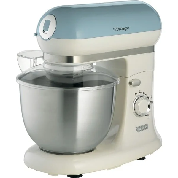 Ariete Vintage Blue Küchenmaschine 1588 (hellblau/creme, 1.200 Watt)