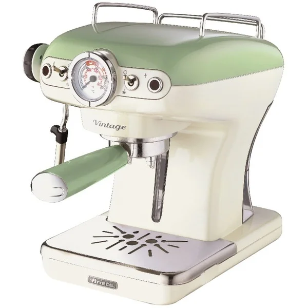 Ariete Amerikanische Vintage , Espressomaschine (beige/hellgrün)