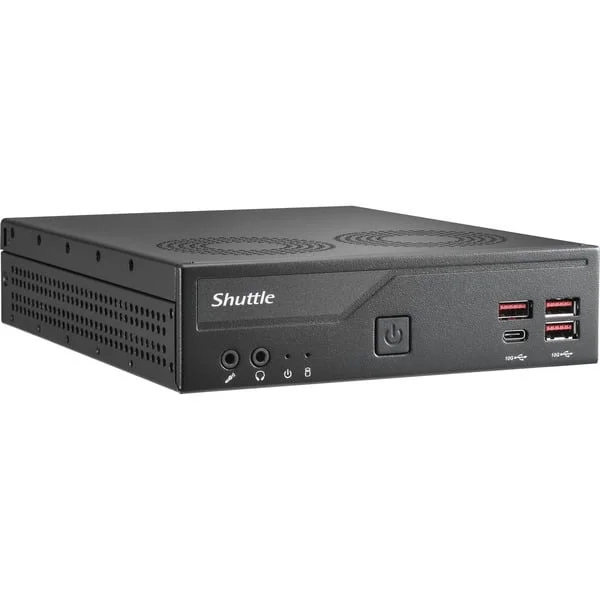 Shuttle XPC slim DB860, Barebone (schwarz, ohne Betriebssystem)