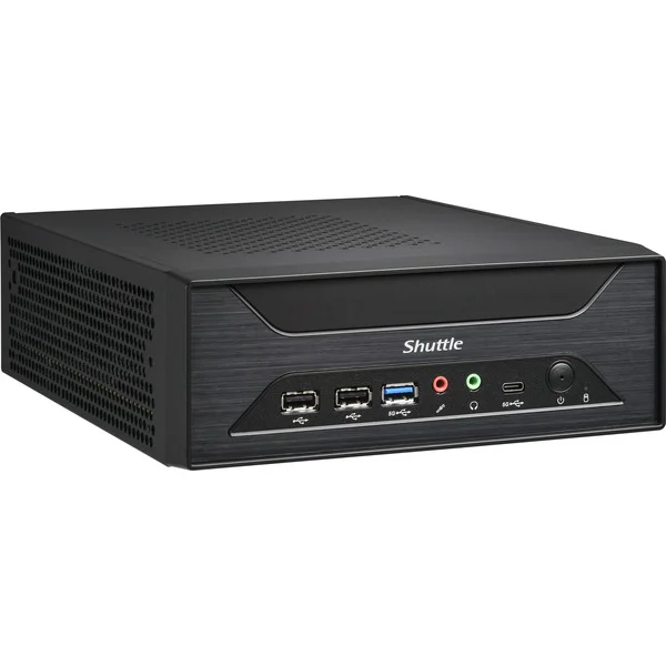 Shuttle XPC slim XH810, Barebone (schwarz, ohne Betriebssystem)