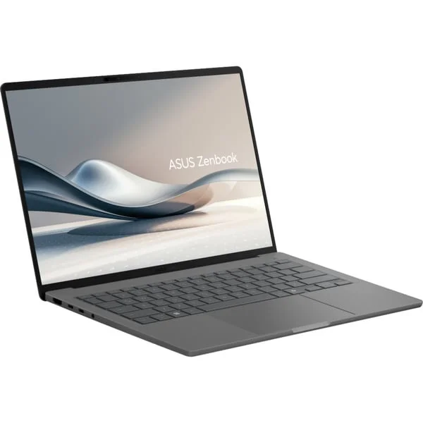 ASUS Zenbook A14 (UX3407QA-QD496W), Notebook (grau, Qualcomm Snapdragon X X1-26-100, Qualcomm Adreno GPU, 32 GB LPDDR5X, 1 TB (1 TB SSD), Windows 11 Home)
