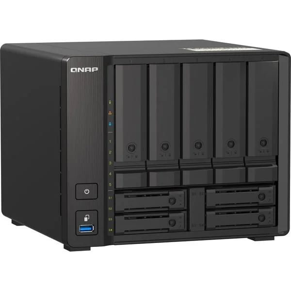 QNAP TS-h973AX-8G, NAS (schwarz)