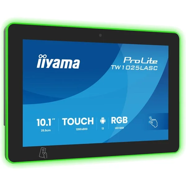 iiyama ProLite TW1025LASC-B3PNR, Public Display (schwarz (matt), Touchmonitor PC mit Android-Betriebssystem)