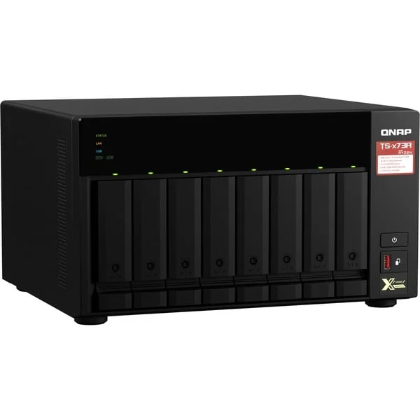 QNAP TS-873A-8G, NAS (schwarz/grau)