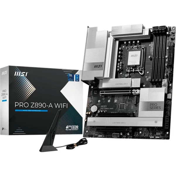 MSI PRO Z890-A WIFI, Mainboard (schwarz/weiß)