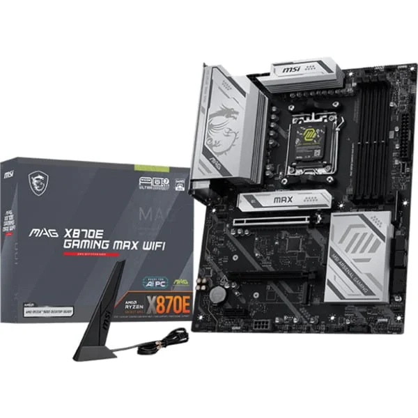 MSI MAG X870E GAMING MAX WIFI, Mainboard (schwarz)