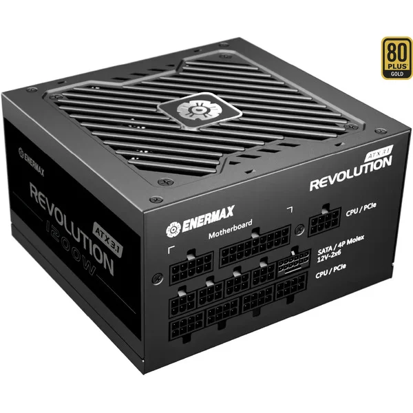 Enermax REVOLUTION ATX 3.1 1200W, PC-Netzteil (schwarz, 1200 Watt)