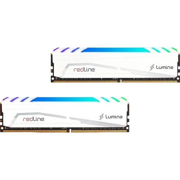 Mushkin DIMM 32 GB DDR5-6400 (2x 16 GB) Dual-Kit, Arbeitsspeicher (weiß, MLB5C640BGGP16GX2, Redline Lumina White)