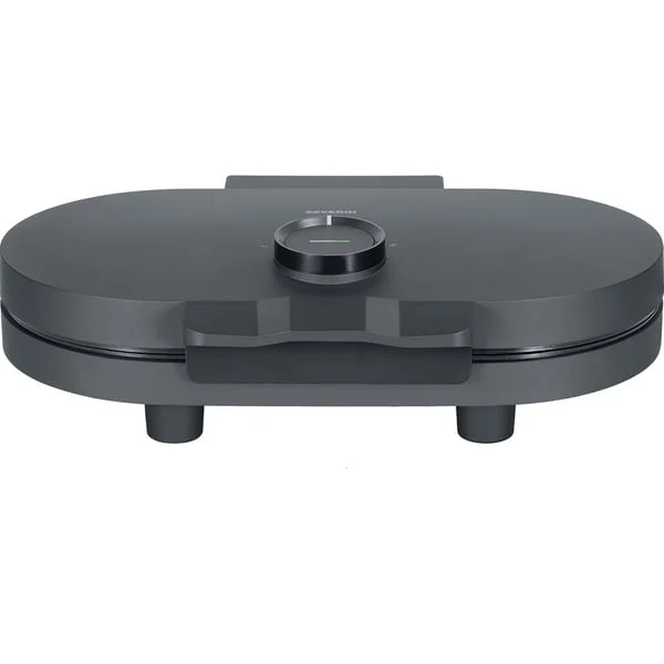 Severin Doppel-Waffeleisen Black Line WA2118 (schwarz, 1.200 Watt)