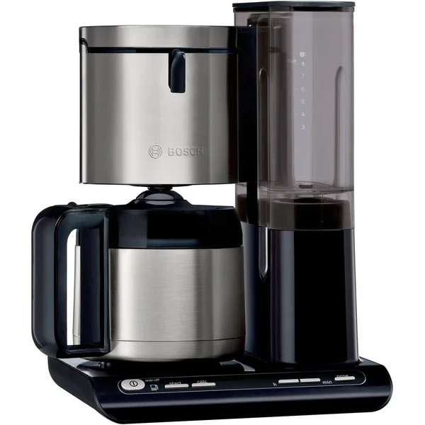 Bosch Home Styline TKA8A683, Filtermaschine (schwarz (glänzend)/edelstahl)