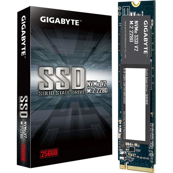 GIGABYTE NVMe SSD V2 256GB (PCIe 3.0 x4, NVMe 1.4, M.2 2280)