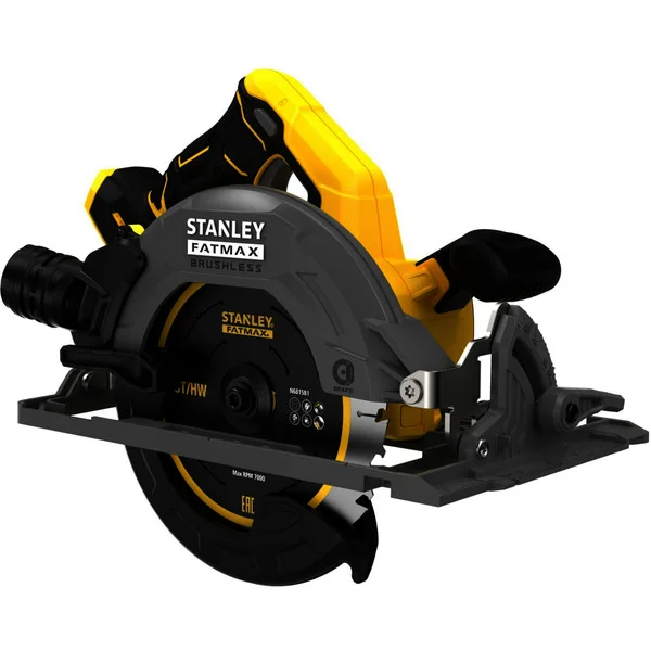 Stanley Akku-Handkreissaege (SFMCS551B-XJ), 18Volt, Handkreissäge (schwarz/gelb, ohne Akku und Ladegerät)