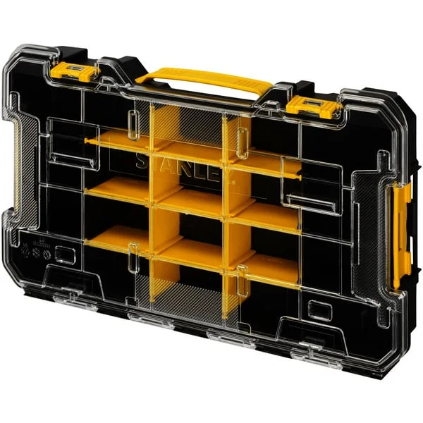 Stanley Organiser FATMAX PRO-STACK , Werkzeugkiste (schwarz/transparent)