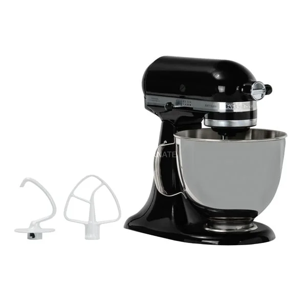 KitchenAid Artisan 5KSM125 Onyx Black, Küchenmaschine (schwarz, 300 Watt)