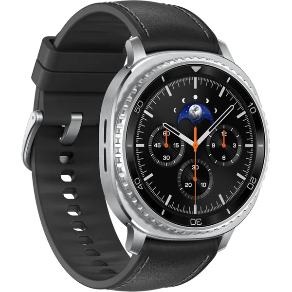 Samsung Galaxy Watch8 Classic, Smartwatch (schwarz, 46mm, LTE, Hybrid-Armband)