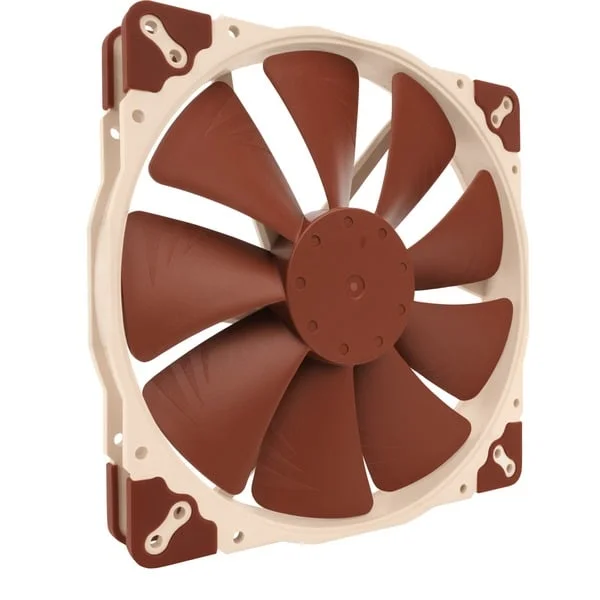 Noctua NF-A20 FLX, Gehäuselüfter (creme/braun, 200 mm)
