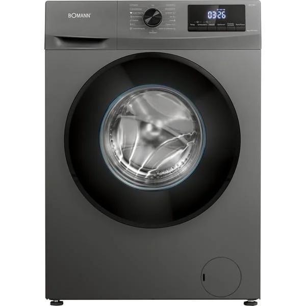 Bomann WA 7185, Waschmaschine (titan/schwarz)
