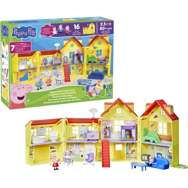 Hasbro Peppas großes Haus Spielset, Puppenhaus