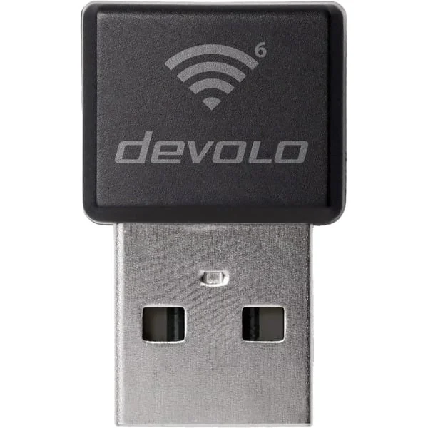 devolo WiFi 6 Stick nano 7270, WLAN-Adapter (schwarz)