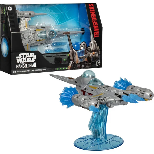 Hasbro Transformers Collaborative Star Wars The Mandalorian N-1 Starfighter, Spielfigur