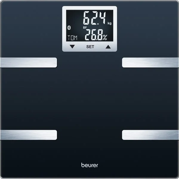 Beurer Diagnosewaage BF 720 (schwarz/edelstahl (gebürstet))