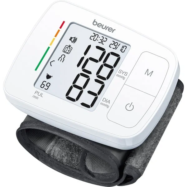 Beurer BC 21 Sprechendes Handgelenk, Blutdruckmessgerät (weiß)
