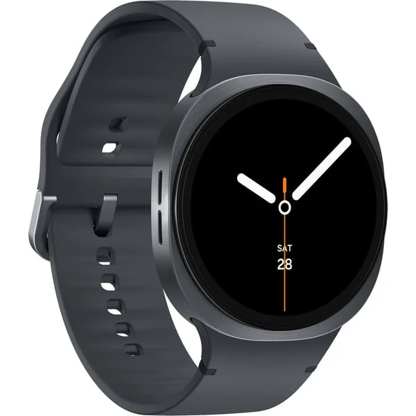 Samsung Galaxy Watch8, Smartwatch (dunkelgrau, 44 mm, LTE, Sport Band M/L)