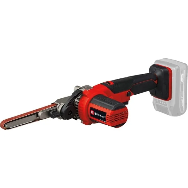 EINHELL Power X-Change Akku-Bandfeile TE-BF 18 Li-solo, 18Volt, Elektrofeile (rot/schwarz, ohne Akku und Ladegerät, in Werkzeugtasche)