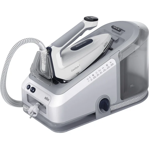 Braun CareStyle 7 IS 7262, Dampfbügelstation (weiß/grau)