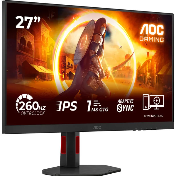 AOC 27G4ZRE, Gaming-Monitor (68.5 cm (27 Zoll), schwarz, FullHD, Fast-IPS, HDMI, DP, 240Hz Panel)