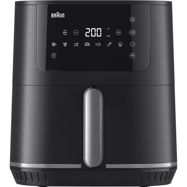 Braun Heißluftfritteuse MultiFry 5, HF 5034I (schwarz, 1.700 Watt, Korb 6,0 Liter)