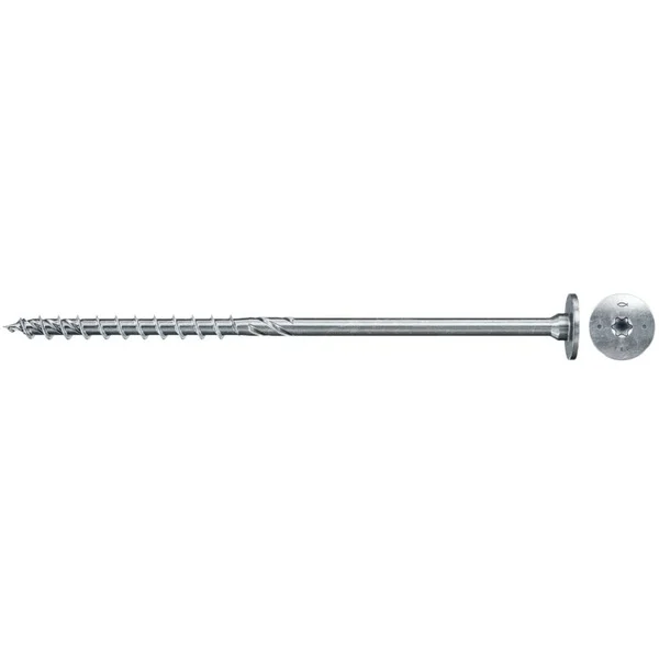 fischer Holzbauschraube PowerFast II 8,0x240 Stufen-Senkkopf TX (50 Stück, Teilgewinde, verzinkt)