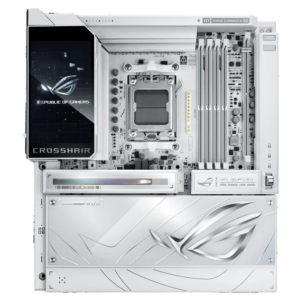 ASUS ROG CROSSHAIR X870E GLACIAL, Mainboard (weiß)