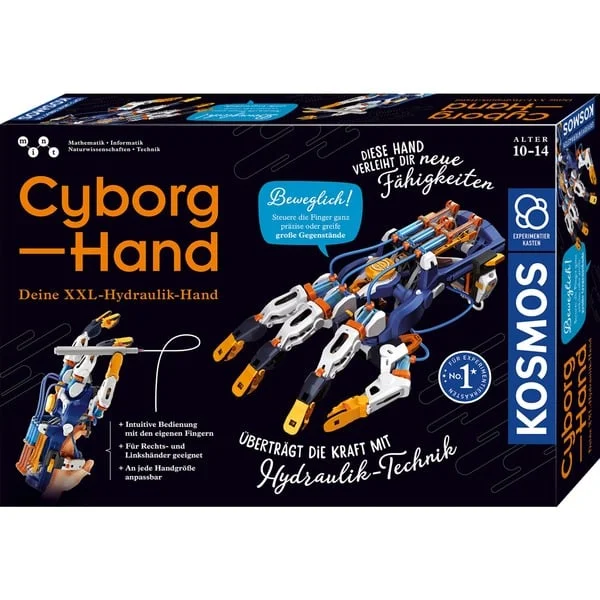 KOSMOS Cyborg-Hand, Experimentierkasten