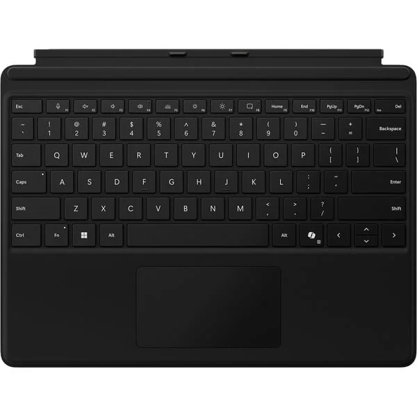 Microsoft Surface Pro Keyboard, Tastatur (schwarz, DE-Layout, für Surface Pro 10/9/8/X for Business)