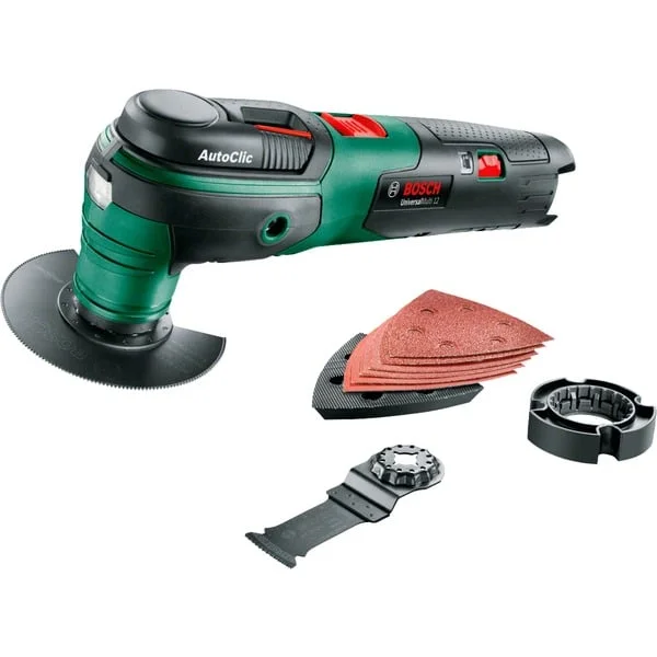 Bosch Heimwerken & Garten Akku-Multifunktions-Werkzeug UniversalMulti 12 solo, 12Volt (grün/schwarz, ohne Akku und Ladegerät)