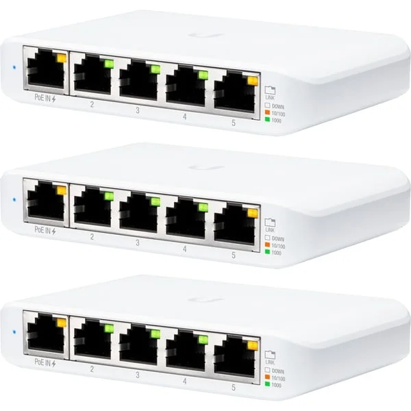 Ubiquiti UniFi Flex-Mini, Switch (weiß, 3er Pack)