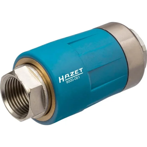 Hazet Sicherheits-Kupplung 9000-061, 3/8" (blau, für Druckluftschlauch)