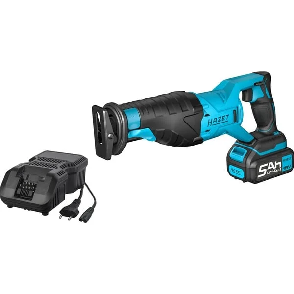 Hazet Akku-Säbelsäge 9234-1, 18Volt (blau/schwarz, Li-Ionen Akku 5,0Ah)