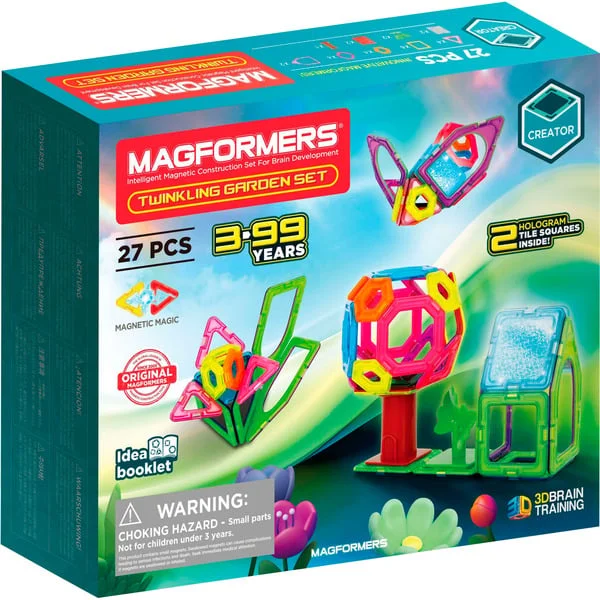 Magformers Twinkling Garden Set 27 Teile, Sets