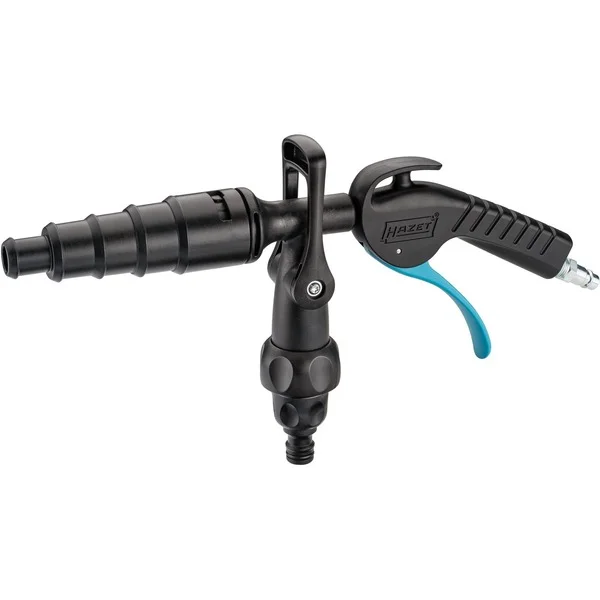 Hazet Waschpistolen Satz 9048P-2/3, Ausblas-Werkzeug (schwarz/blau, zur Reinigung von z.B. Kühlsystemen)