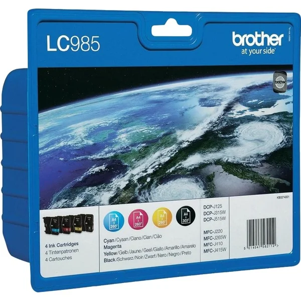 Brother Valuepack LC-985VALBP, Tinte (Retail)