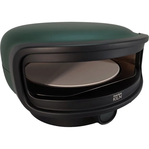 Everdure Pizzaofen Kiln P Digitaldisplay (grün, 3,8 kW, für Pizzen bis Ø 33cm)