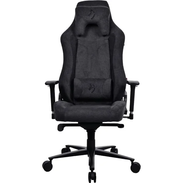 Arozzi Vernazza Soft Fabric, Gaming-Stuhl (schwarz, Pure Black)
