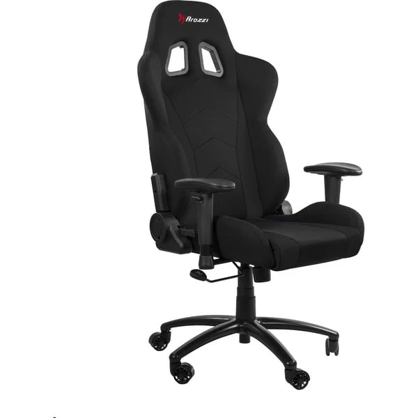 Arozzi Inizio Fabric, Gaming-Stuhl (schwarz, Black)