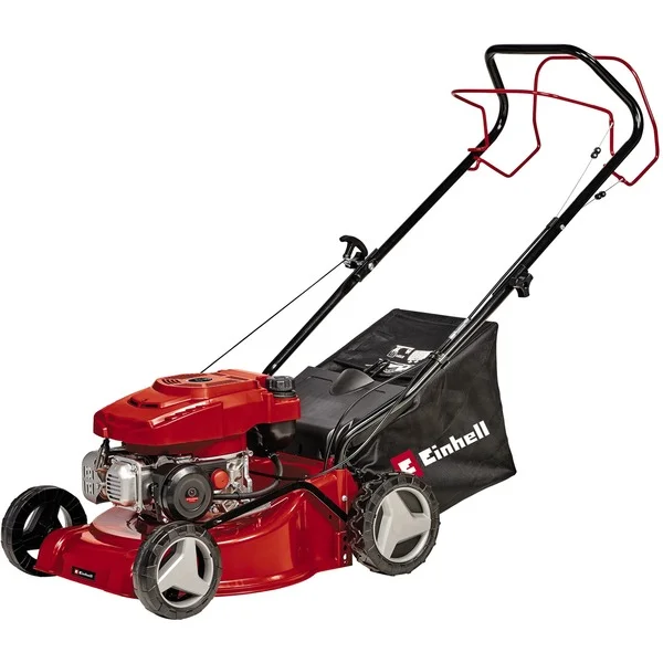 EINHELL Benzin-Rasenmäher GC-PM 40/2 S (rot/schwarz, mit Hinterradantrieb)
