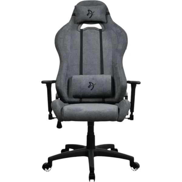 Arozzi Torretta Soft Fabric, Gaming-Stuhl (grau, Ash)