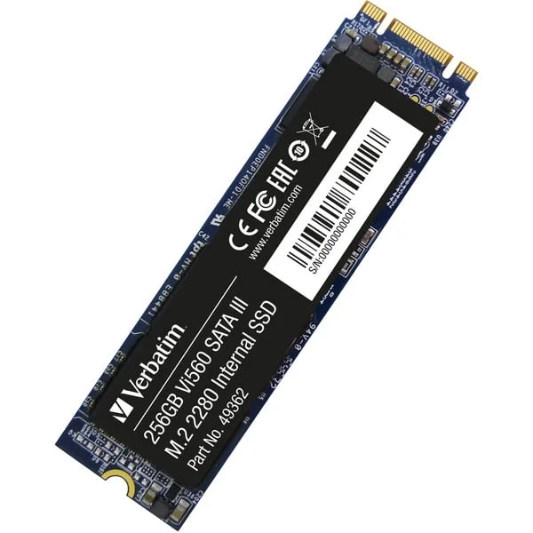 Verbatim Vi560 256 GB, SSD (SATA 6 Gb/s, M.2 2280)