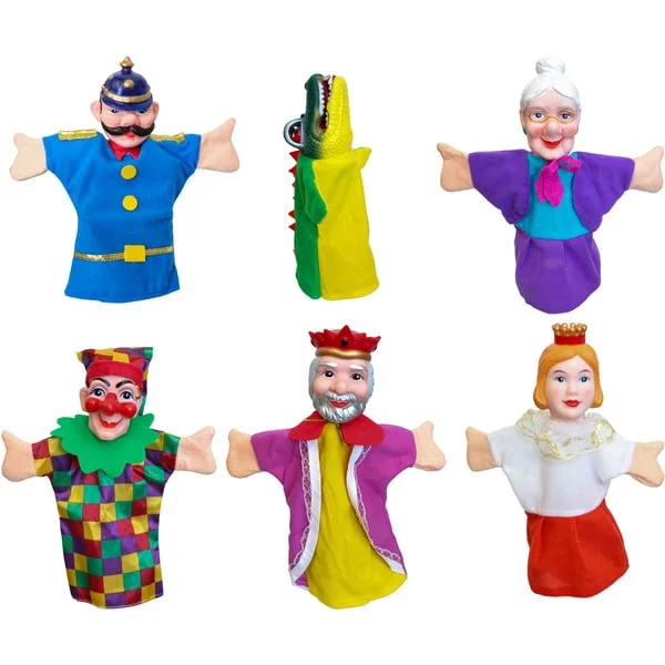 VEDES Kasperletheater Spielfiguren 6 Stück
